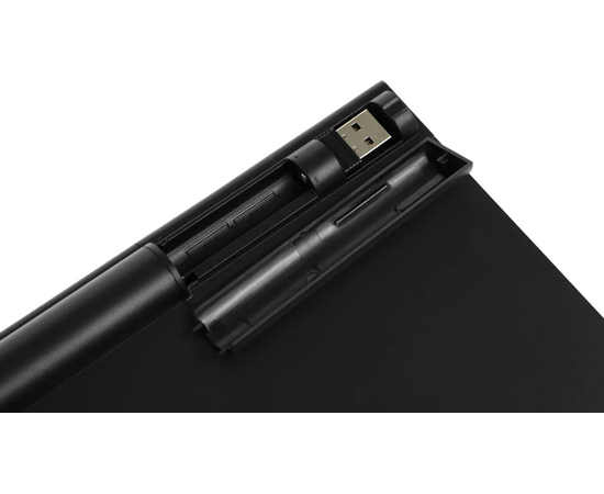  Клавиатура Acer OKR300 черный USB беспроводная (ZL.KBDEE.014) 