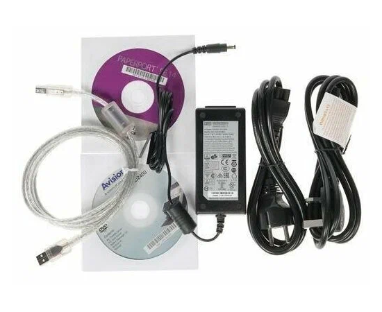  Сканер Avision AD240U A4, 60/40стр/мин, дуплекс, автоподатчик 100 листов, CCD, 600dpi, USB 2.0 