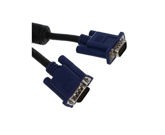  Кабель VCom VVG6448-3M(O) монитор-SVGA card (15M-15M) 3.0м 2 фильтра 