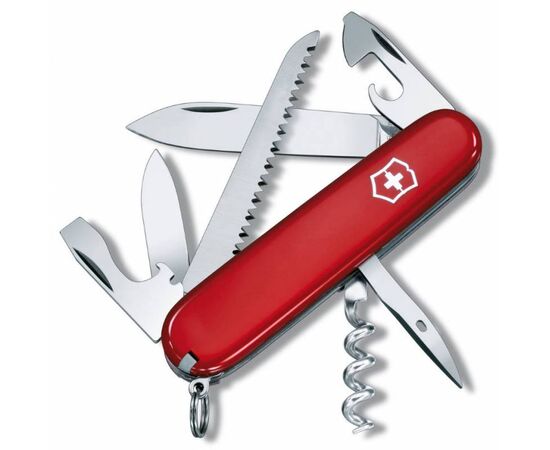  Нож перочинный Victorinox Camper (1.3613) 91мм 13функций красный карт.коробка 