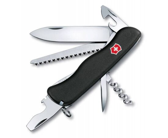  Нож перочинный Victorinox Forester (0.8363.3) 111мм 12функций черный карт.коробка 