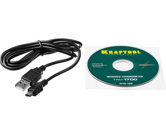  Пирометр Kraftool TRM-1700 (45701-1650) инфракрасный, -30С +1650С 