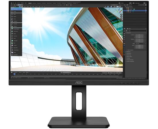  Монитор AOC 24P2Q 23.8", черный 