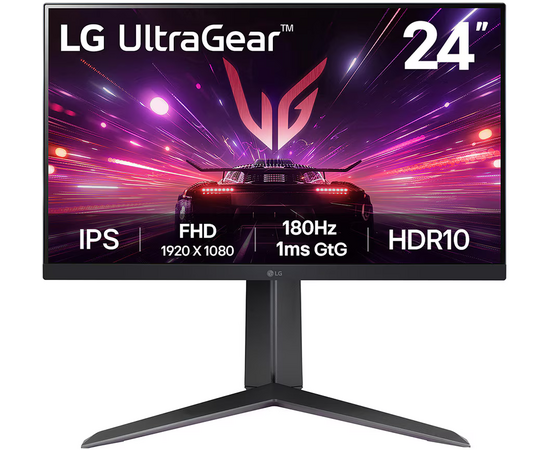  Монитор 23.8" LG 24GS65F-B 1920x1080 черный IPS FHD 180 Гц 