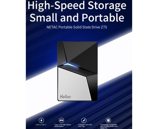  SSD накопитель Netac 480Gb Z7S NT01Z7S-480G-32BK 