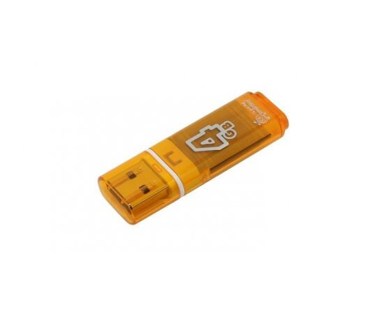  USB-флешка Smartbuy 4Gb Glossy series Orange (SB4GBGS-Or) 
