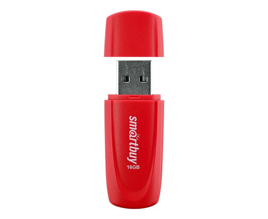  USB-флешка SMARTBUY Scout (SB016GB2SCR) UFD 2.0 016GB Red 