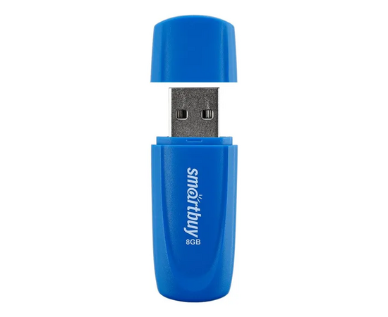  USB-флешка SMARTBUY Scout (SB008GB2SCB) UFD 2.0 008GB Blue 