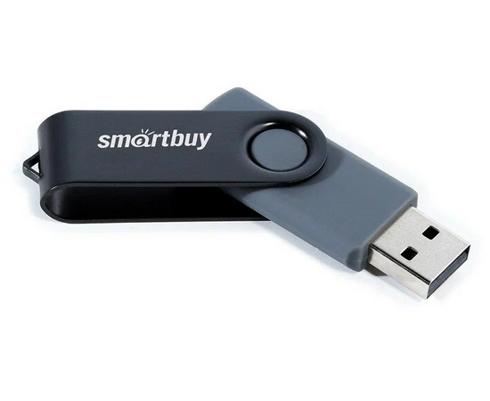  USB-флешка SMARTBUY Twist Black (SB016GB2TWK) UFD 2.0 016GB черный 