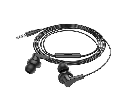  Наушники HOCO M114 Jia universal earphones with microphone (черный) 