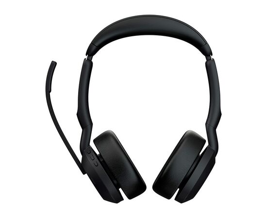  Гарнитура Jabra Evolve2 55, Link380c MS Stereo, для компьютера/мобильных устройств, накладные, Bluetooth, черный 