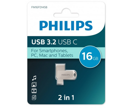  USB-флешка PHILIPS FM16FD145B/97 16Gb 