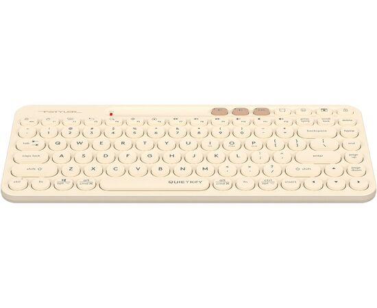  Клавиатура A4Tech Fstyler FBK36C AS бежевый USB беспроводная BT/Radio slim Multimedia 