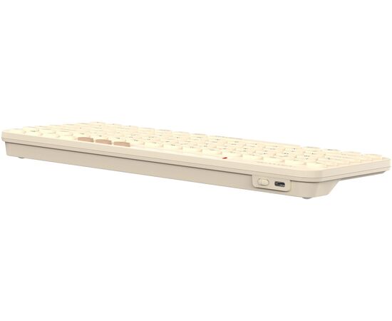  Клавиатура A4Tech Fstyler FBK36C AS бежевый USB беспроводная BT/Radio slim Multimedia 