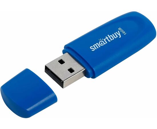  USB-флешка SMARTBUY Scout (SB016GB2SCB) UFD 2.0 016GB Blue 