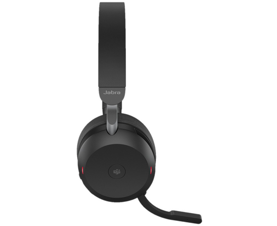  Гарнитура Jabra Evolve2 75, Link380a MS Stereo Black, для компьютера/мобильных устройств, накладные, Bluetooth/радио, черный 