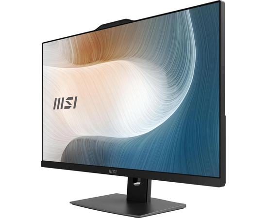  Моноблок MSI Modern AM272P 1M-682XRU (9S6-AF8231-682) 27" Full HD Core 3 100U (1.2) 16Gb SSD512Gb noOS GbitEth WiFi 120W клав. мышь черный 