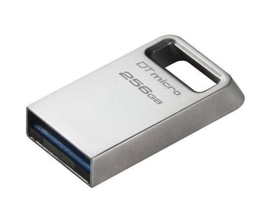  USB-флешка Kingston Micro 256GB USB3.0 серебристый (DTMC3G2/256GB) 