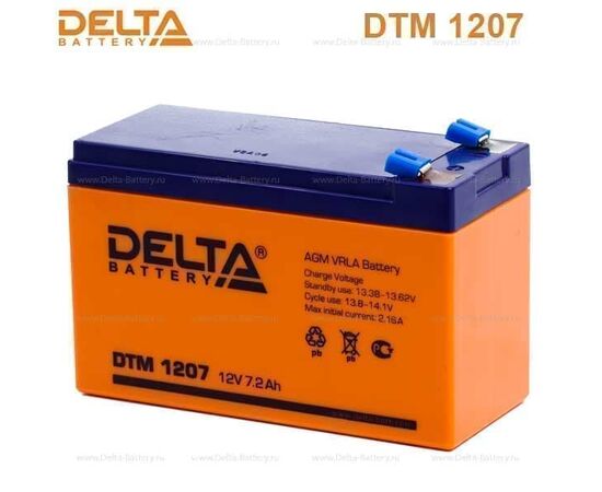  Батарея для ИБП Delta DTM 1207 12В 7.2Ач 