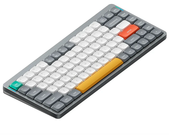  Клавиатура Nuphy AIR75v2-LG-21 Lunar Gray, RGB, Hot Swap, Aloe Switch 