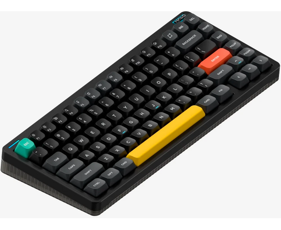  Беспроводная клавиатура QMK Nuphy Halo75 V2 Obsidian Black, RGB, Hot Swap, Raspberry Switch 
