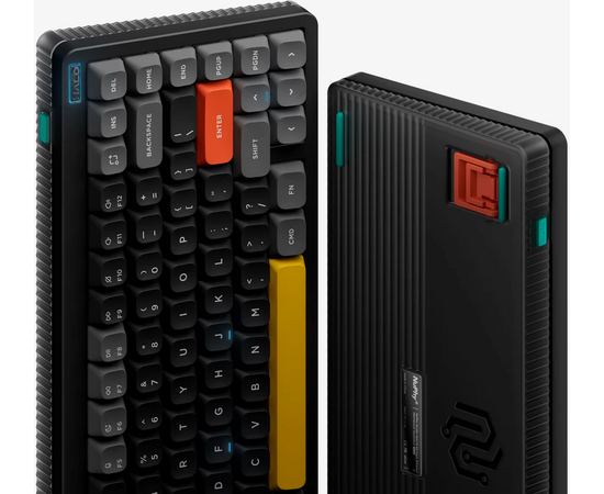  Беспроводная клавиатура QMK Nuphy Halo75 V2 Obsidian Black, RGB, Hot Swap, Raspberry Switch 