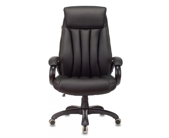  Кресло Бюрократ T-9922N/Black-PU эко.кожа черный 