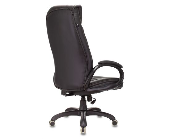  Кресло Бюрократ T-9922N/Black-PU эко.кожа черный 