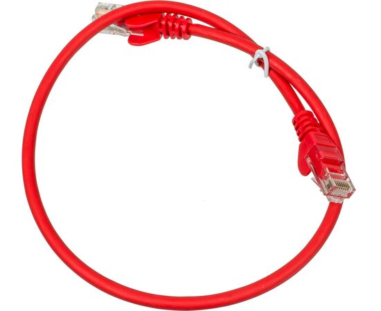  Патч-корд медный Lanmaster utp LAN-PC45/U5E-0.5-RD красный вилка RJ-45-вилка RJ-45 кат.5е 0.5м LSZH (1шт) 