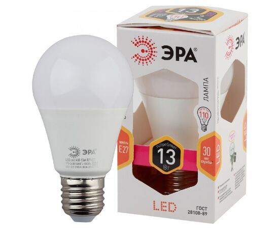  Лампочка Эра LED A60-13W-827-E27 