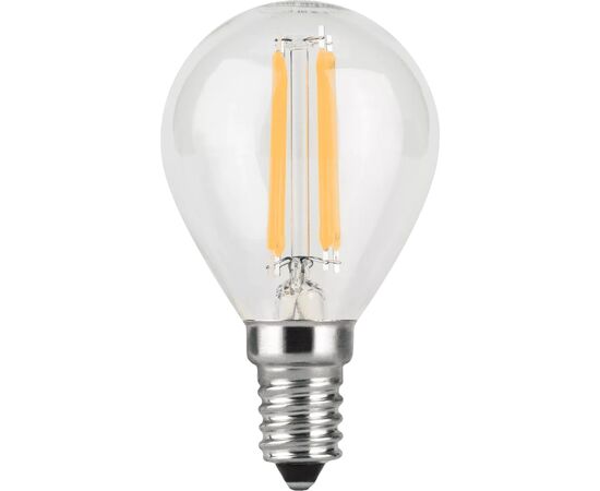  Лампа светодиодная Gauss 105801205 Filament Шар E14 5Вт 4100К 