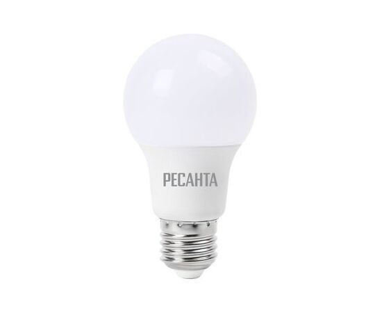  Лампа светодиодная Ресанта LL-R-A60-9W-230-3K-E27 