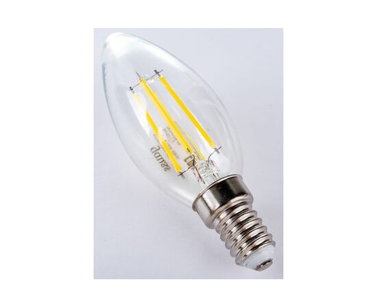  Лампа Gauss Filament (103801211) филам.11Вт цок. E14 свеча 220B 4100K св.свеч.бел.нейт. С35 (упак. 1шт) 