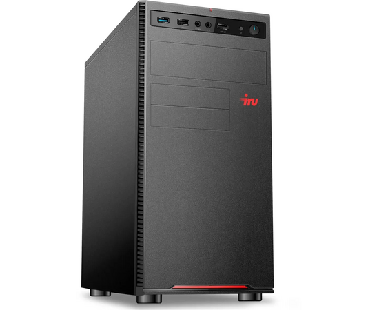  ПК iRU Planio 310H6SEV Mini (2109280) Intel Core i5 12400, DDR4 16ГБ, 512ГБ(SSD), Intel UHD Graphics 730, FreeDOS, черный, без русских букв 