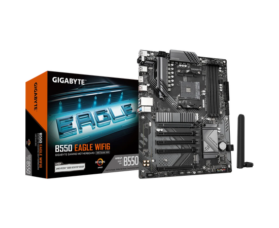  MB sAM4 Gigabyte B550 Eagle Wifi6, AM4, AMD B550, DDR4 
