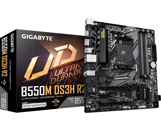  Материнская плата Gigabyte B550M DS3H R2 