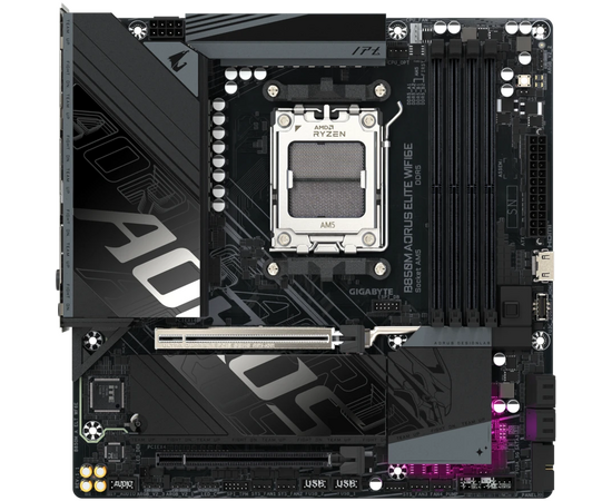  Материнская плата Gigabyte B850M Aorus Elite Wifi6E 