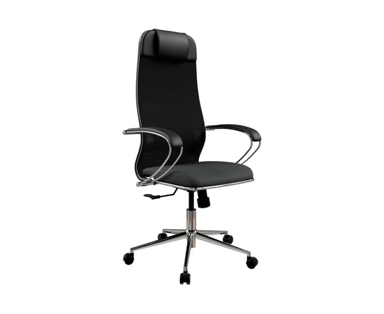  Кресло МЕТТА ErgoLife Set 15 (Z316737895) на колесиках, сетка, черный 