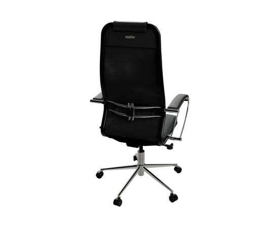  Кресло МЕТТА ErgoLife Set 15 (Z316737895) на колесиках, сетка, черный 