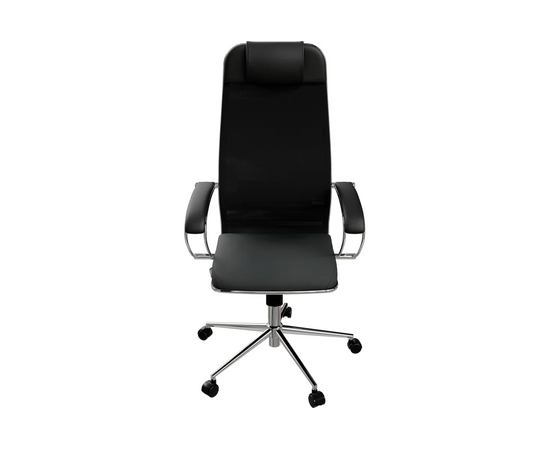  Кресло МЕТТА ErgoLife Set 15 (Z316737895) на колесиках, сетка, черный 