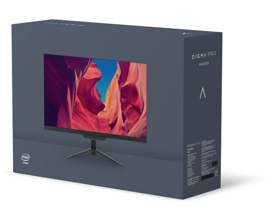  Моноблок Digma Pro Base DM23P3-8DXW02 23.8" Full HD i3 12100 (3.3) 8Gb SSD512Gb UHDG 730 CR Win11Pro GbitEth WiFi BT 90W клавиатура мышь Cam черный 