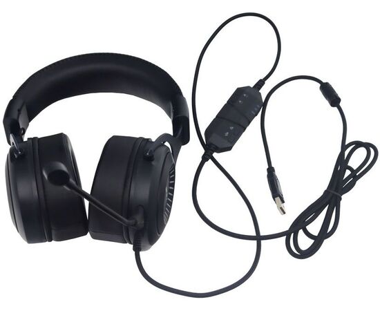  Наушники Raskat Гарнитура Raskat Strike Strike 3U 7.1 Virtual Suround Sound Gaaming Headsets with RGB LED Backlight Speaker Neodymium Magnet, D=40mm 