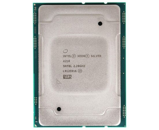  CPU Server Intel Xeon Silver 4210 (CD8069503956302) (10-core, 10/20 Cr/Th, 2.20Ghz, HT, Turbo, 14MB, noGfx, 2xUPI 9.60GT/s, DDR4-2400) 