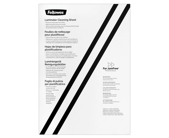  Чистящий лист для ламинаторов Fellowes FS-53206 