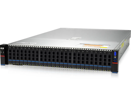  Сервер IRU Rock g2225p (2139294) 2x6348 4x64Gb 2x1800Gb 2.5" SAS-3 9361-8I AST2500 2xGigEth 2x1300W w/o OS 