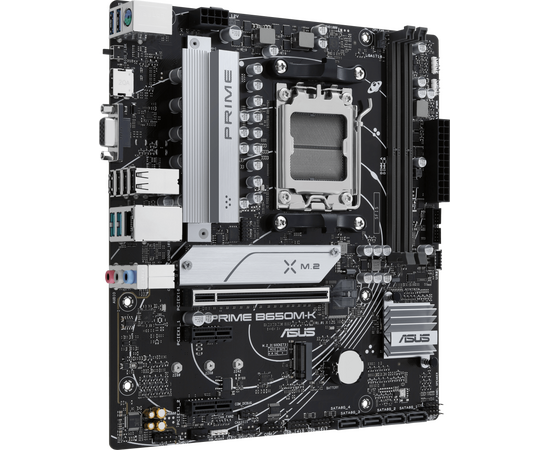  MB sAM5 ASUS PRIME B650M-K 90MB1F60-M0EAY0 mATX 2xDDR5 PCIEx16 2xPCIEx1 2xM.2 HDMI VGA 2.5GLAN 