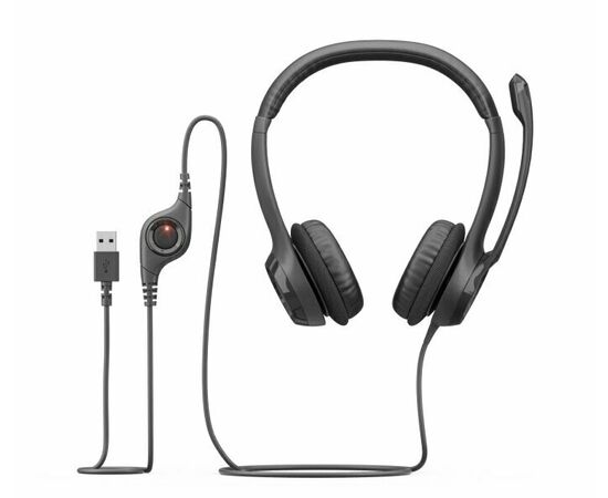  Гарнитура Logitech H390 (981-000803) черный 