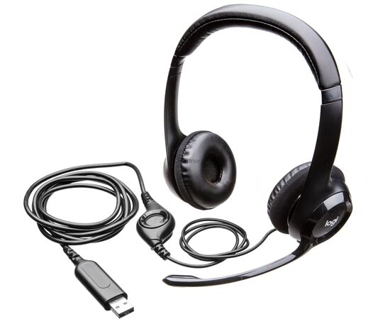 Гарнитура Logitech H390 (981-000803) черный 