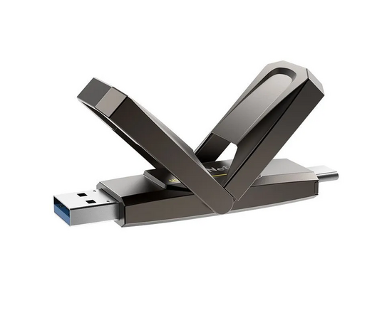  USB-флешка Netac US5 (NT03US5C-256G-32TA), 256Gb, USB3.2, up to 550MB/500MB/s 