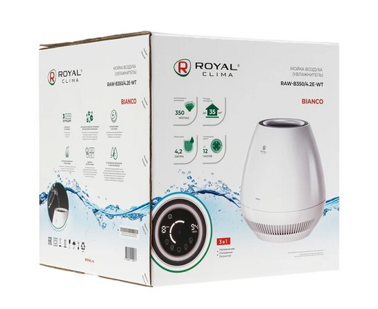  Мойка воздуха Royal Clima Bianco RAW-B350/4.2E-WT белый 